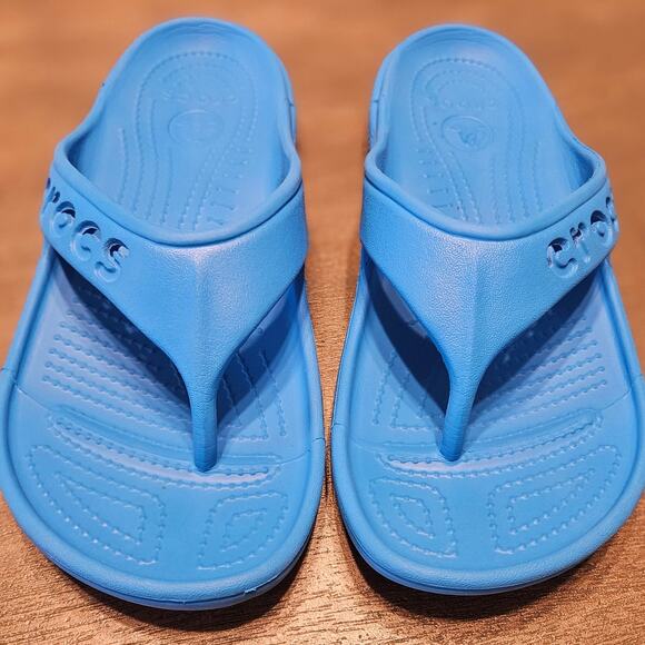 CROCS Shoes - Crocs Baya II Women Size 6 Men 8 Blue Shoes Sandal Flip Flop Slides Open Toe